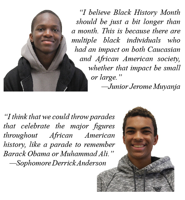 Improving Black History Month – TCHS Rampage