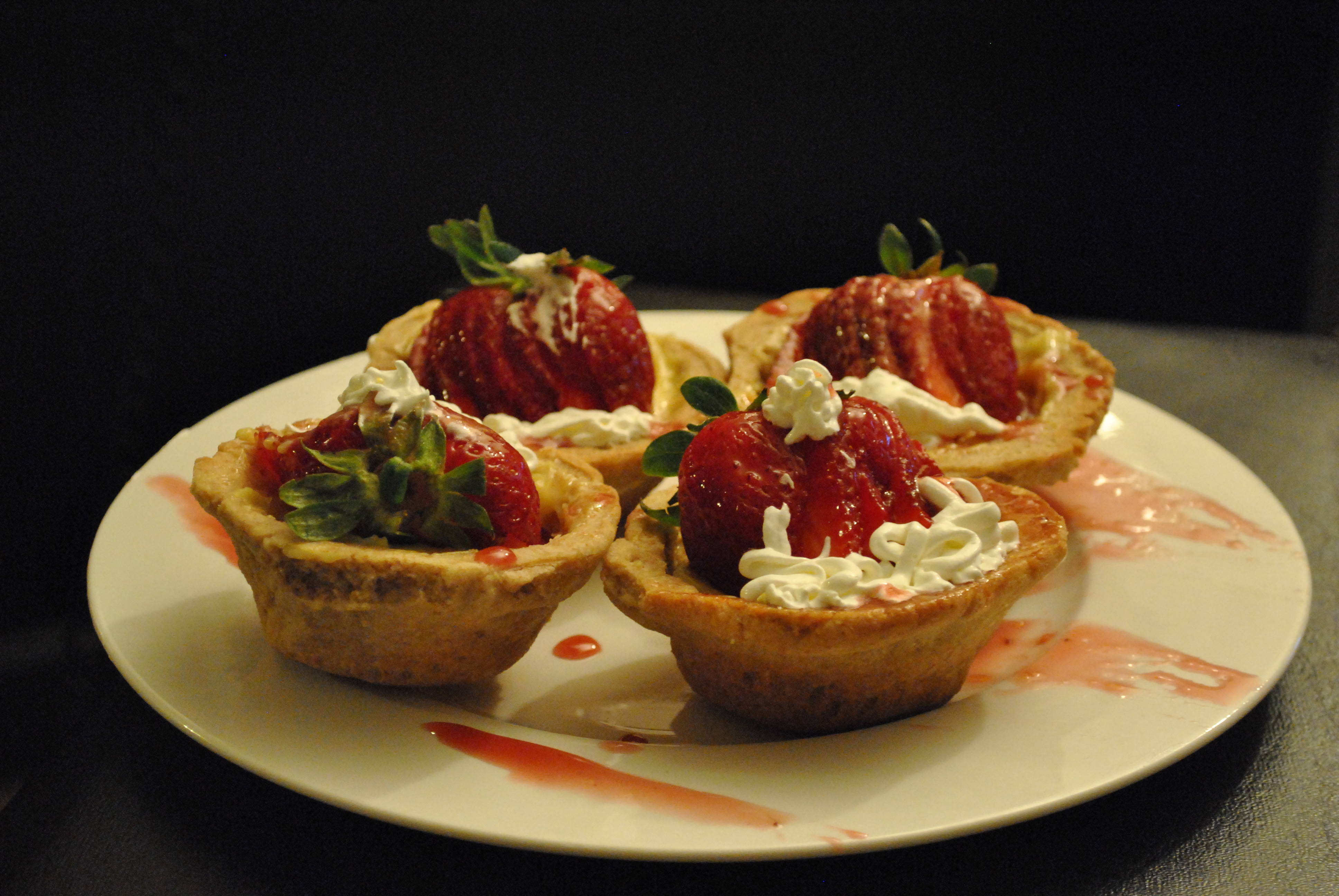 Sweeten up your springtime with delicate strawberry tarts