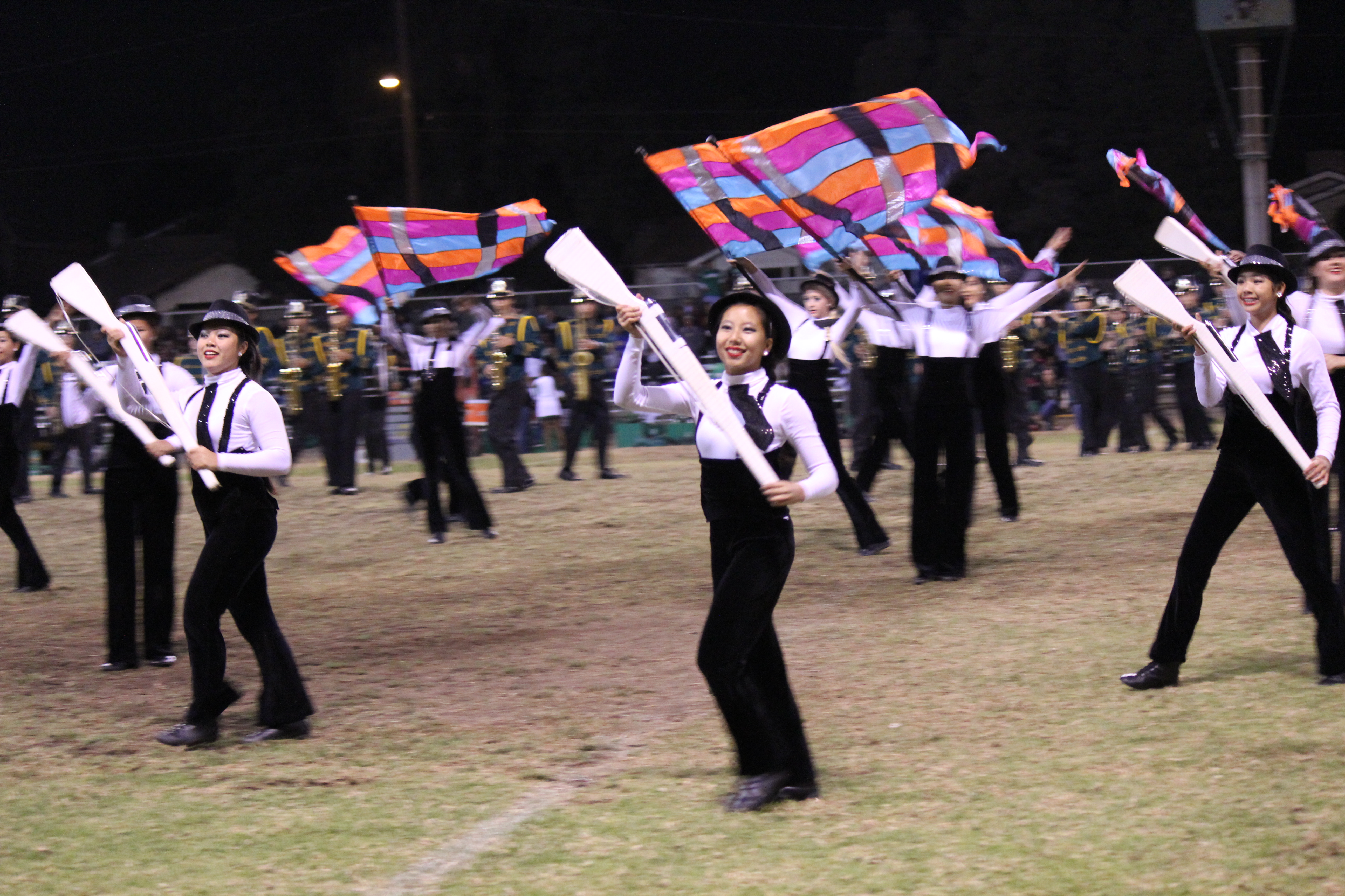 Auxiliaries members twirl past ridicule and false stereotypes