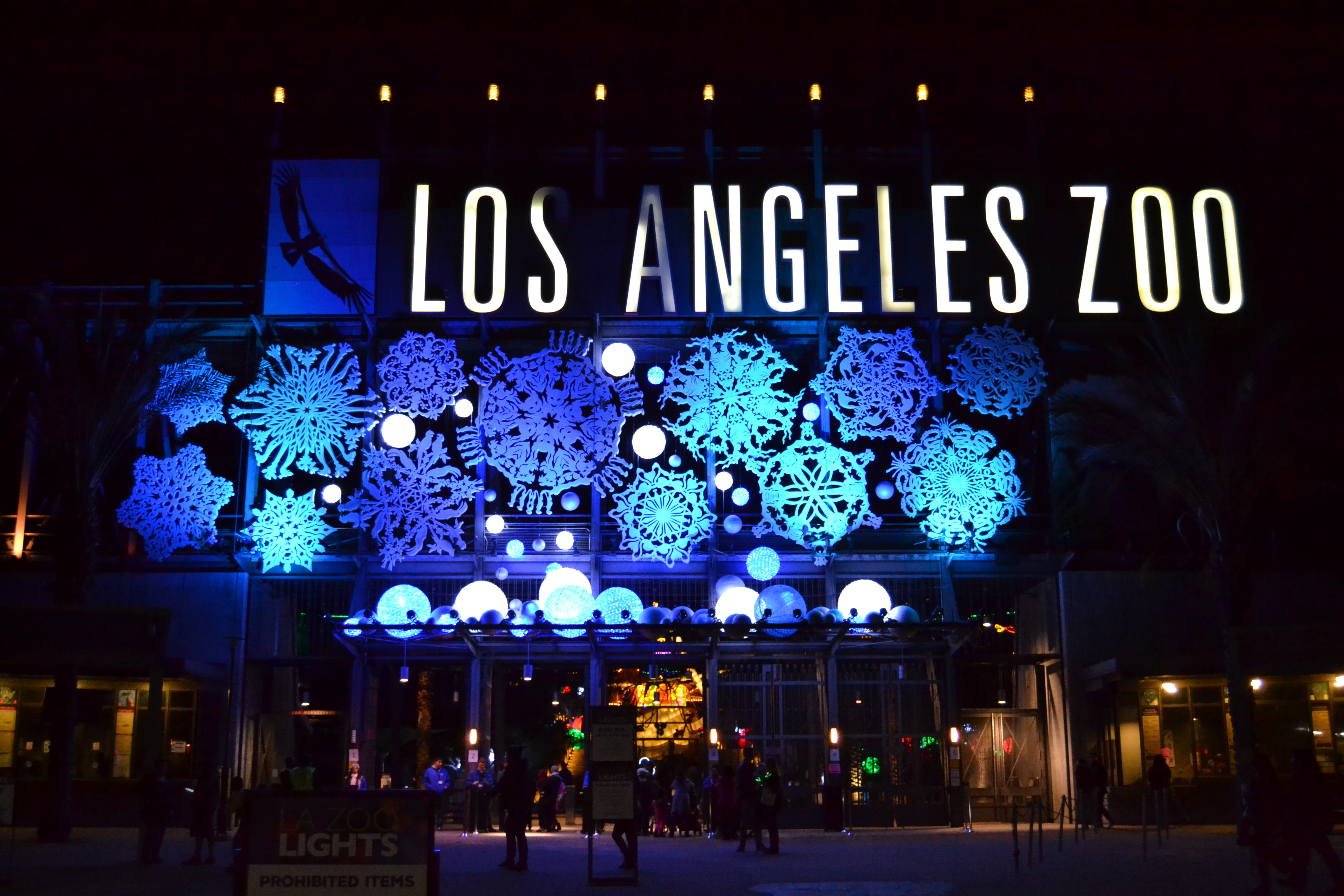 Delights of the L. A. Zoo Lights