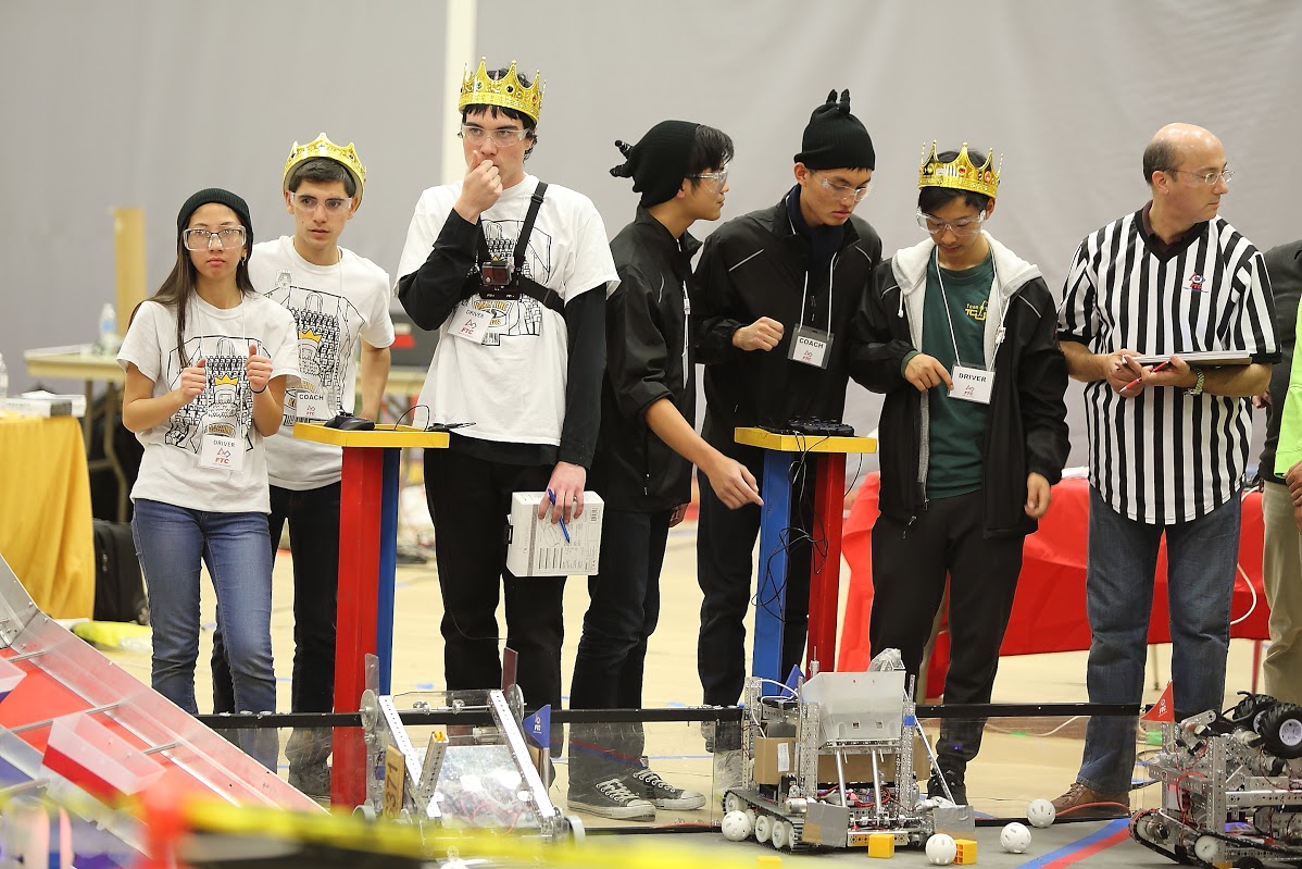 Robotics Team  rolls in first at Regional Qualifiers