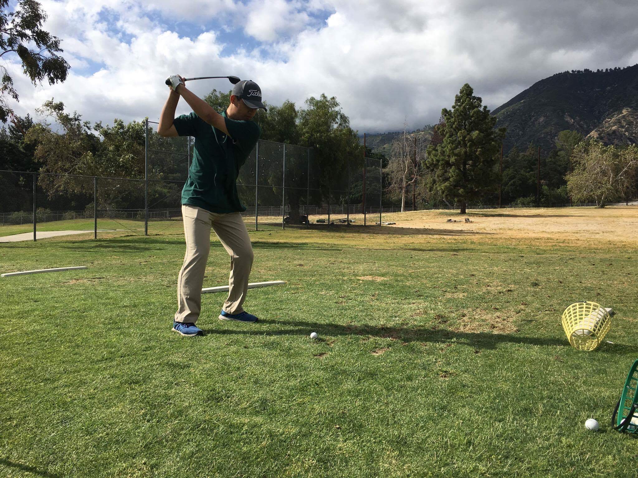 Golf swings into full drive