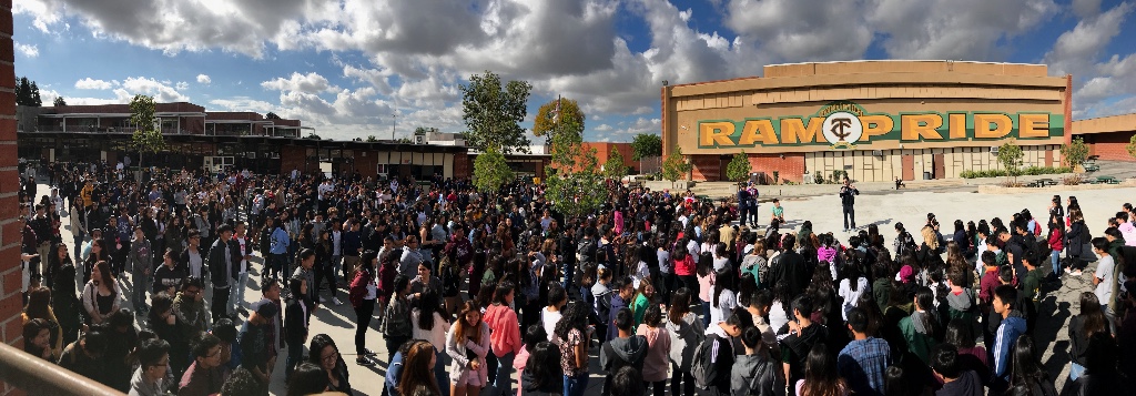 TCHS rallies around national walkout