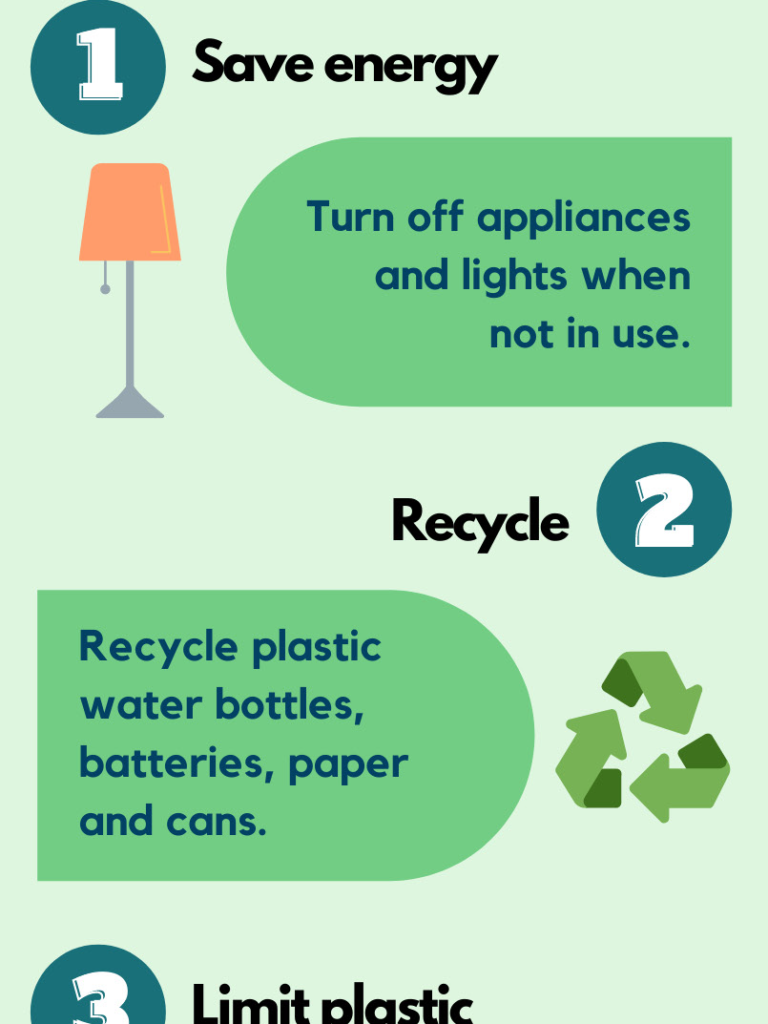Ways to live sustainably