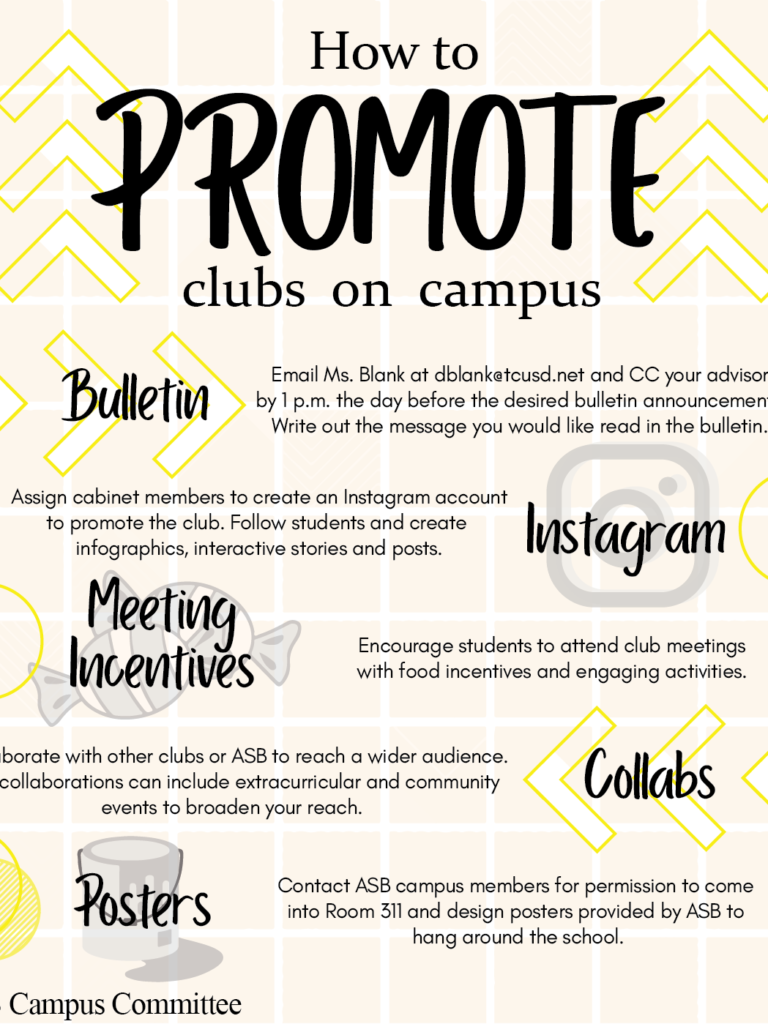 How to promote clubs on campus