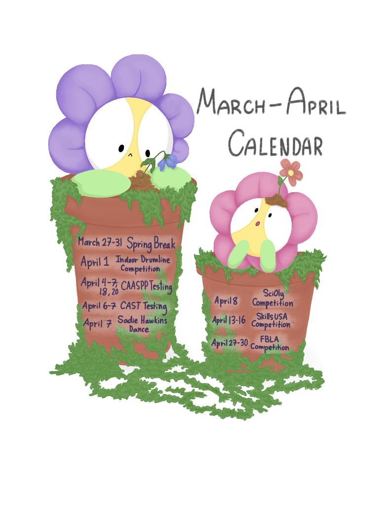 March-April Calendar