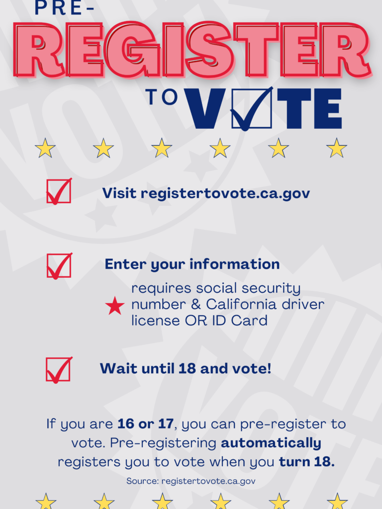 Pre-register to vote