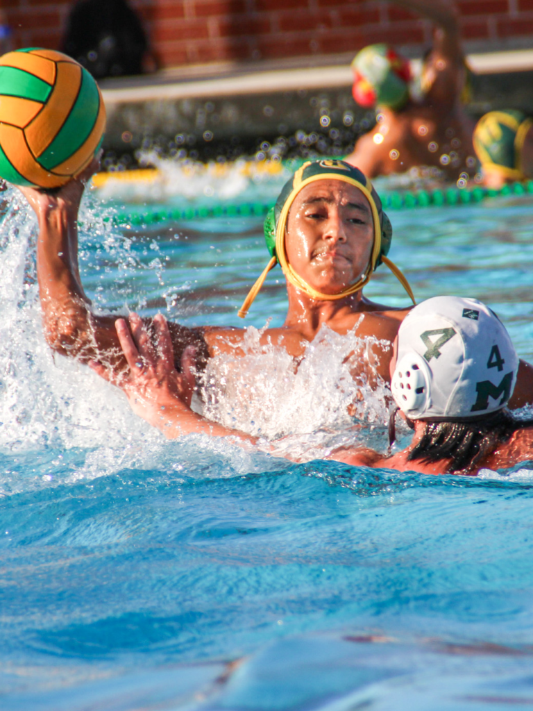 Boys water polo swim for a successful season