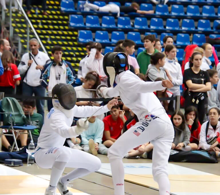 Cadet fencer Gao lunges to top three in US