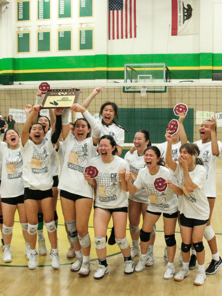 Girls varsity volleyball makes history