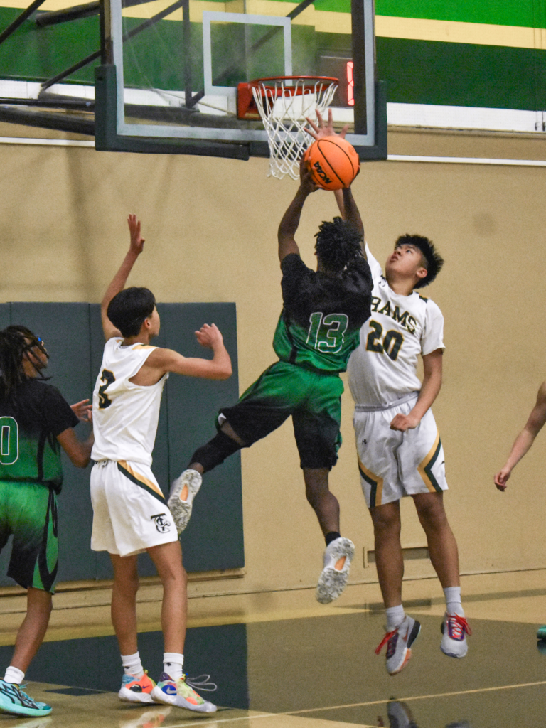 Boys basketball snap league drought in blowout win